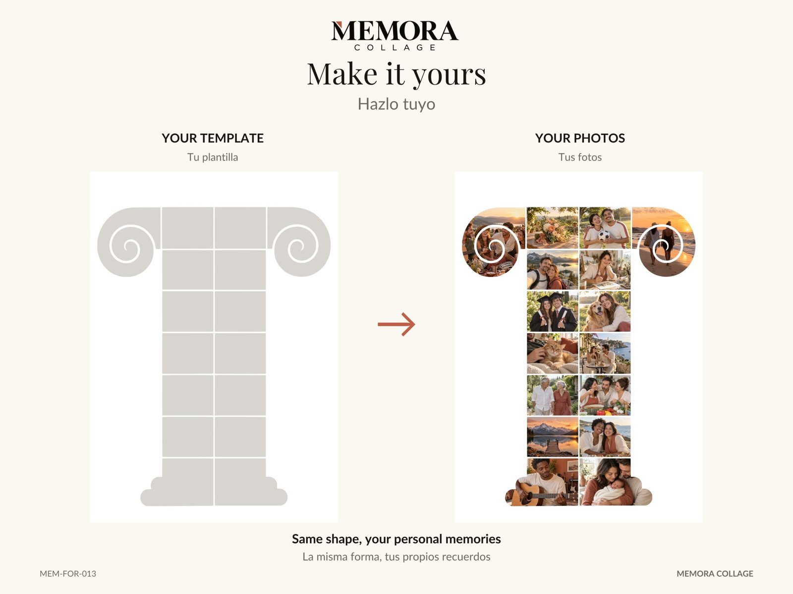 Collage Columna romana - Plantilla Canva - Imagen 4
