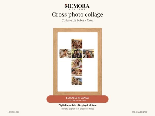 Collage Cruz - Plantilla Canva