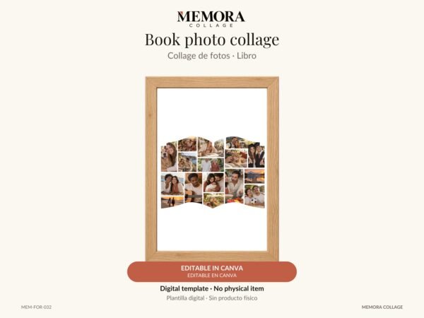 Collage Libro - Plantilla Canva