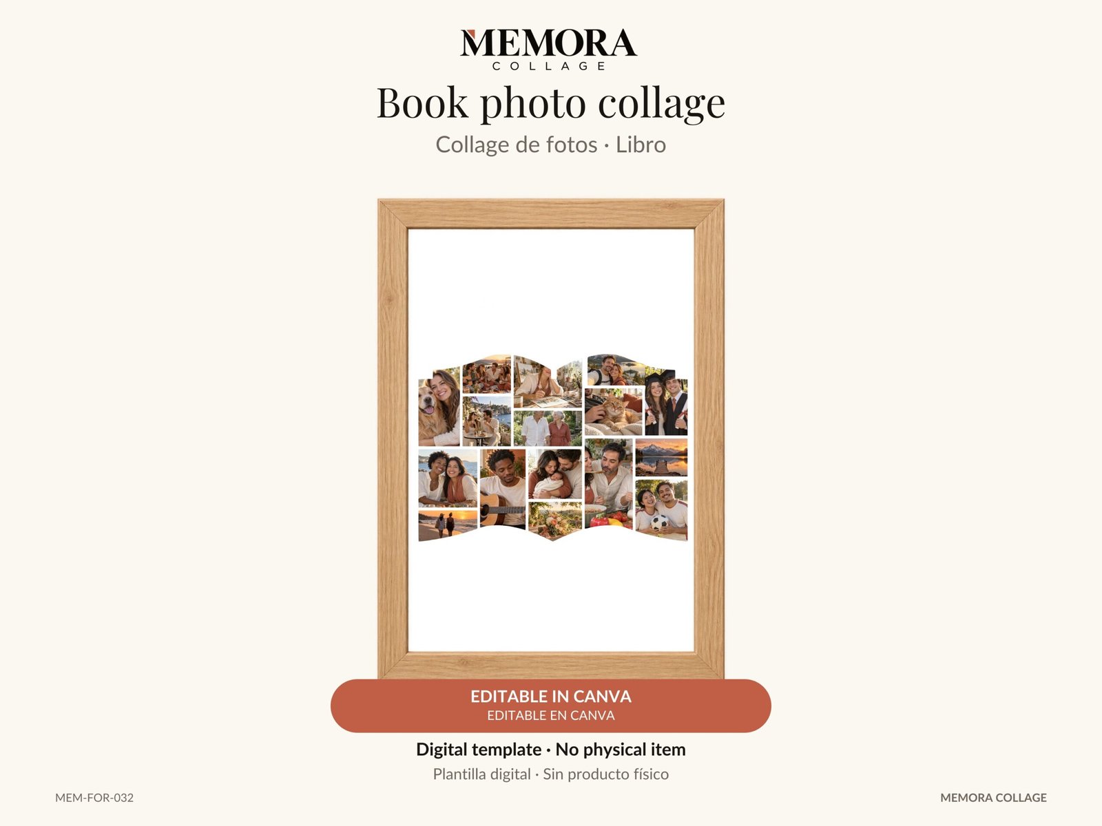Collage Libro - Plantilla Canva