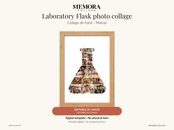 Collage Matraz - Plantilla Canva
