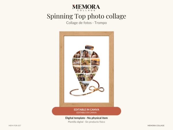 Collage Trompo - Plantilla Canva